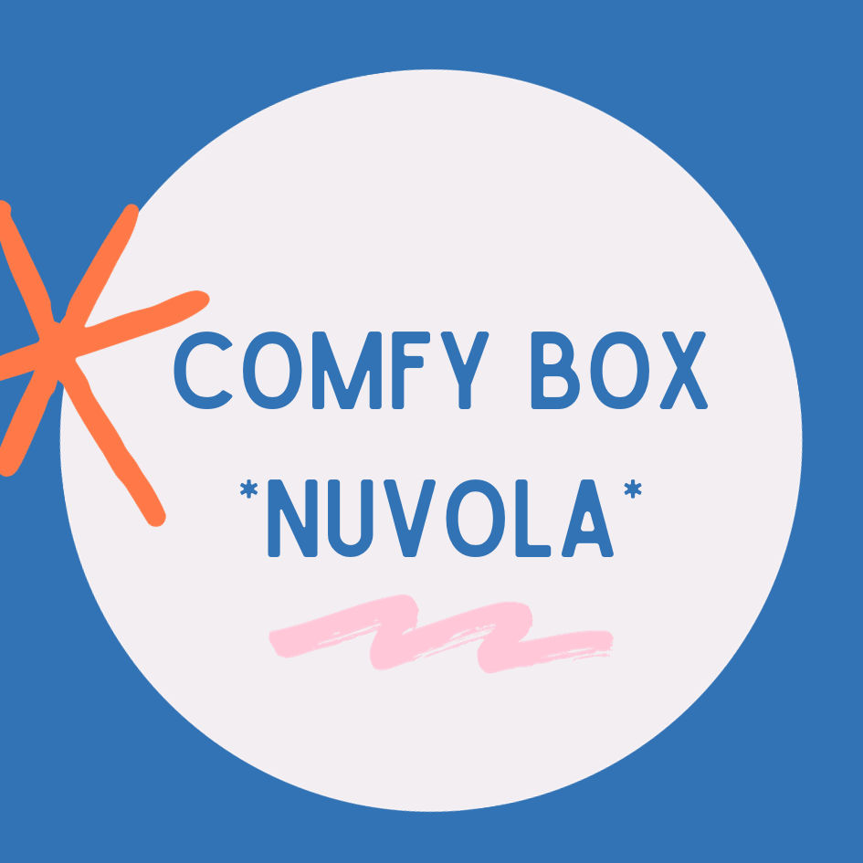 *COMFY BOX  NUVOLA* prova i prodotti in cotone BIO!