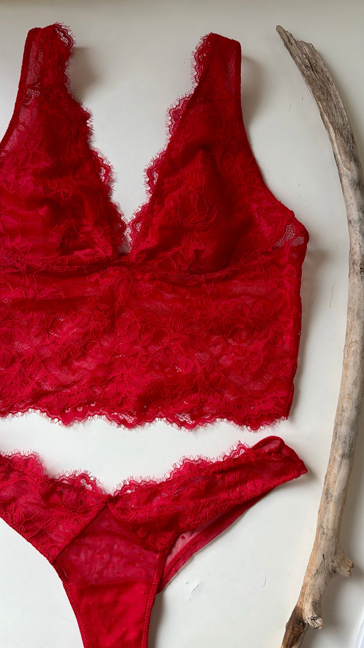 COORDINATO BUSTIER + BRASILIANA col. rosso