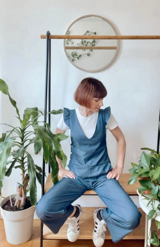 TUTA CHAMBRAY DI JEANS