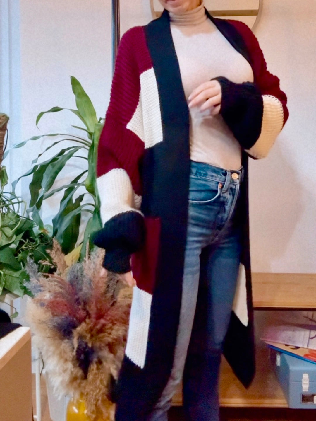 MAXI CARDIGAN IN MAGLIA ****COLORI VARI