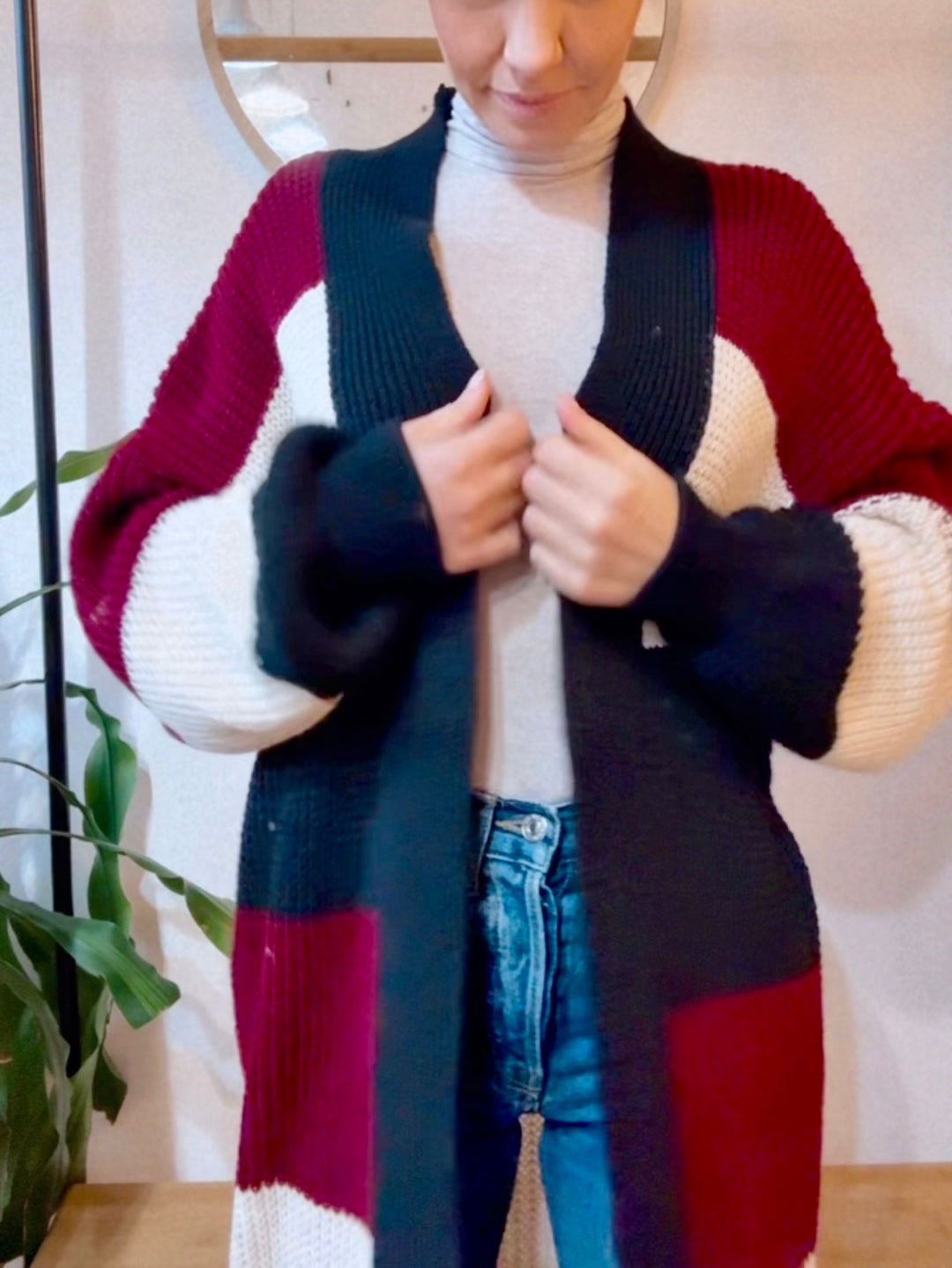 MAXI CARDIGAN IN MAGLIA ****COLORI VARI