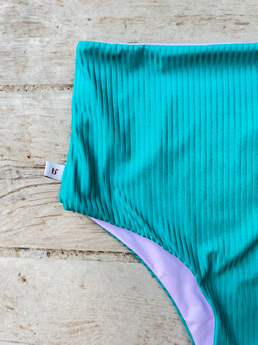 SLIP ALTO SMERALDO +LILLA GUMMY